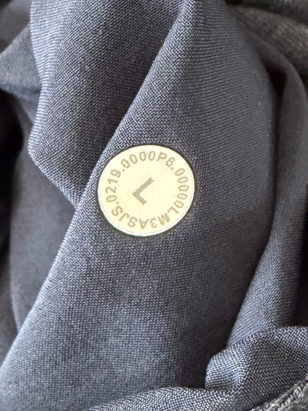 Lululemon City Sweat Pullover Hoodie Navy Blue Athletic Sweatshirt Mens Large - Picture 4 of 5